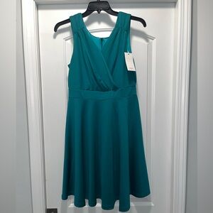 Grace Karin, NWT, V neck A line sleeveless cocktail dress. Size L